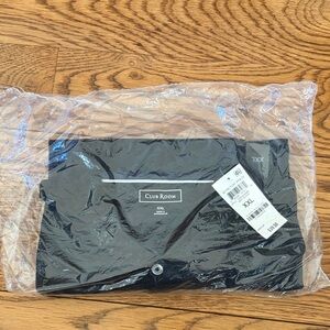 NEW Club Room Classic Black Polo Shirt XXL